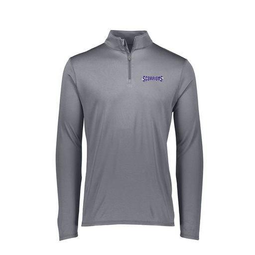 [FTLQFLGY-FAXS-LOGO1] Decker Women's Flex-Lite 1/4 Zip Shirt (Female Adult XS, Gray, Logo 1)